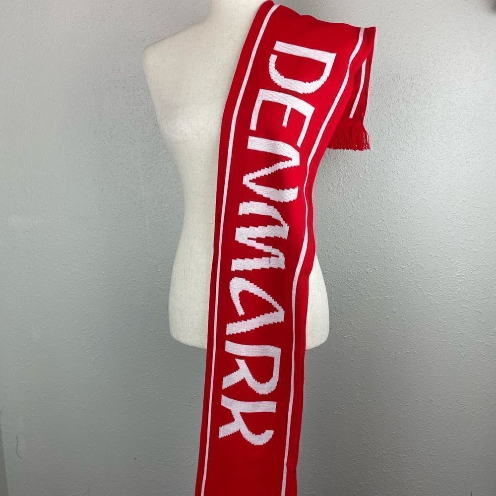 NWT Denmark FIFA 2018 World Cup Scarf